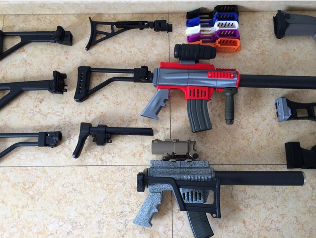 3D打印模型 - 弩类配件