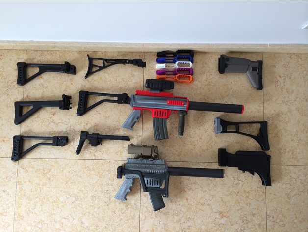 3D打印模型 - 弩类配件