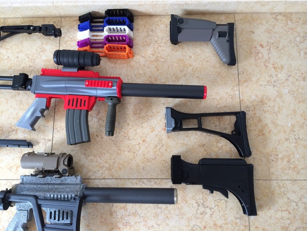 3D打印模型 - 弩类配件