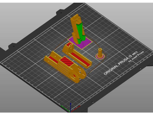 3D打印模型 - 弩类配件