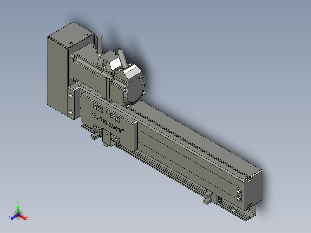 威洛博VT4-S160-BR-P10正等轴测图