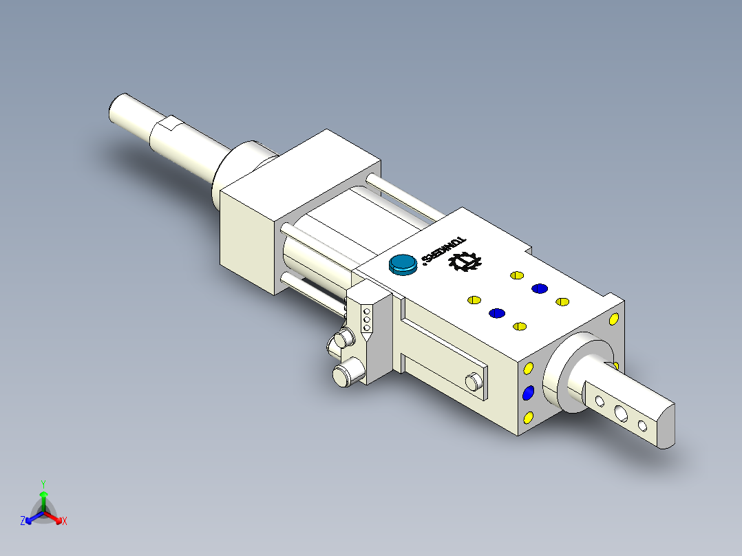德克斯TUNKERS气缸数模SZK_40_A12_Z_T12_TUENKERS