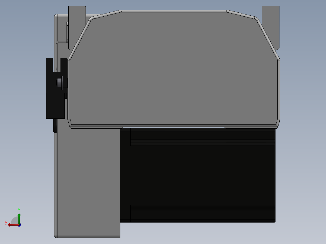 精密模组MT140-L110-2600-RD-M40-C4后视图