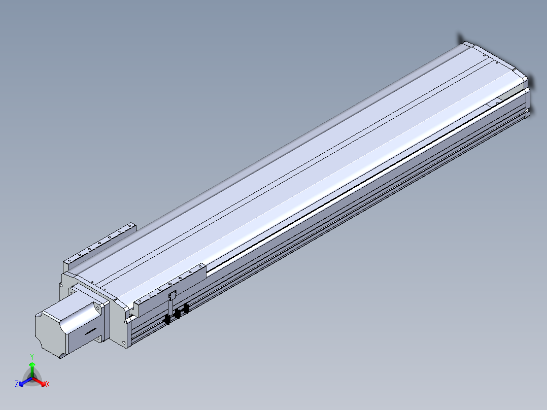 东锦丝杆传动-直线滑台模组DH270-C-L10-S1200-BC-T1000W-C3