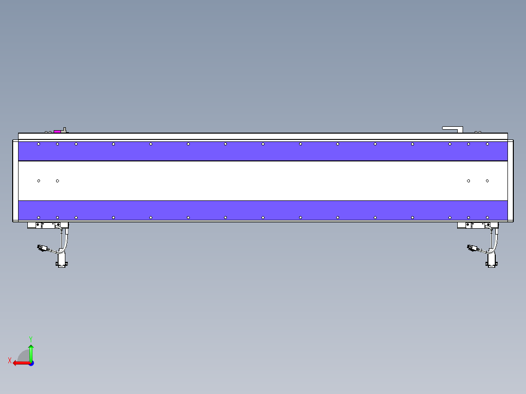 威洛博VL系列3d模型模组2VL22H1Y-S1000后视图