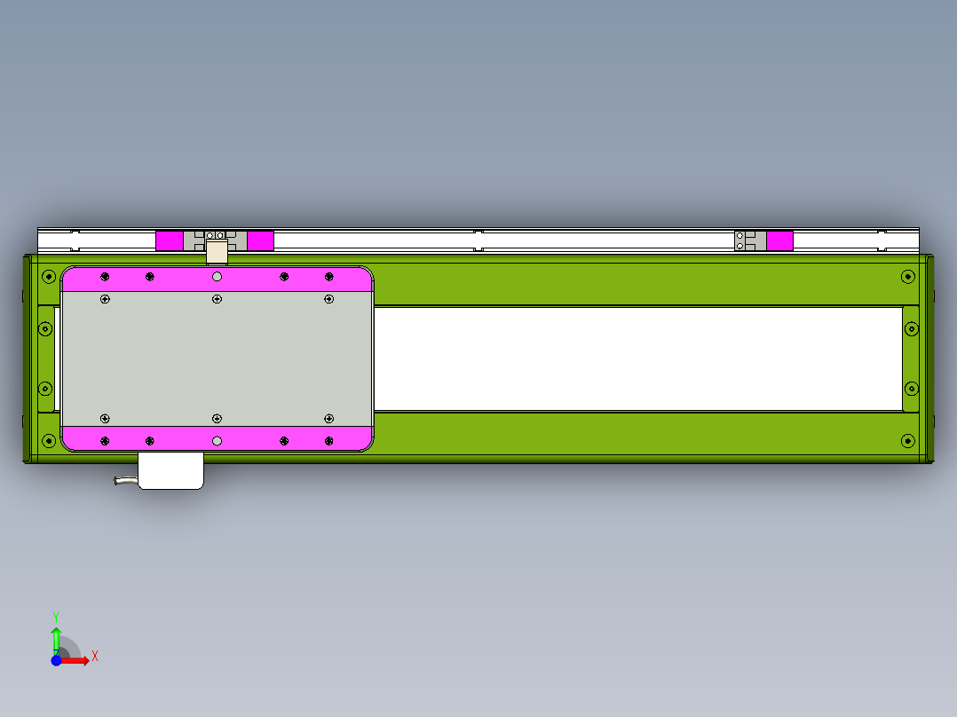 威洛博LC系列3d模型模组LC14S2Y-S350前视图