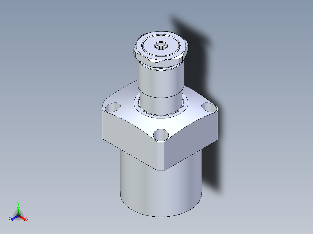 KOSMEKLHA1050-CL-Y45多系列多零件图纸模型正等轴测图
