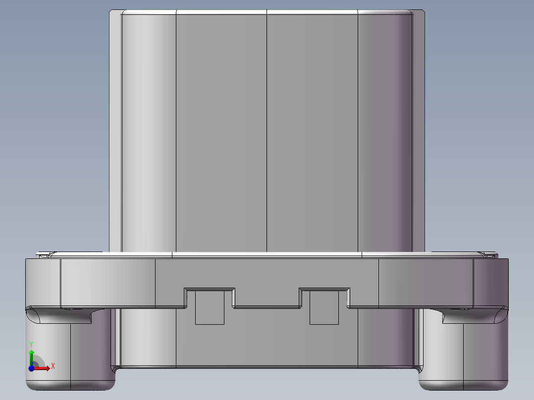 瑞可达12Pin插座装配-A.STEP前视图