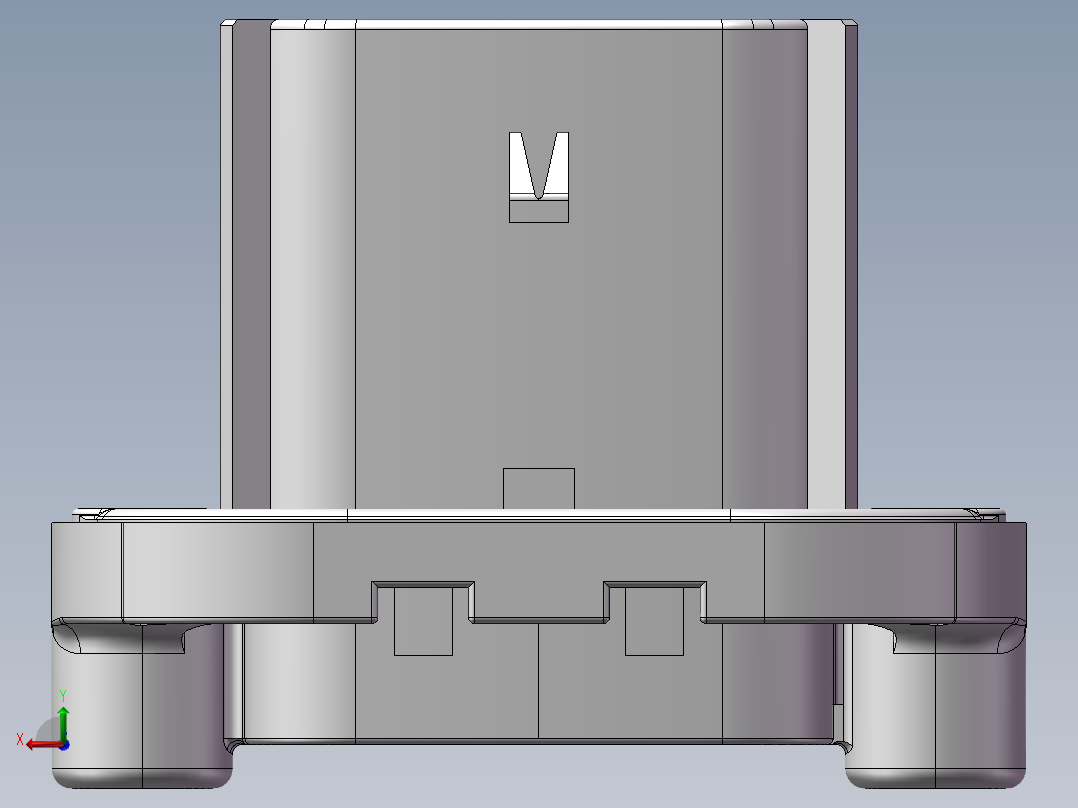 瑞可达12Pin插座装配-A.STEP后视图