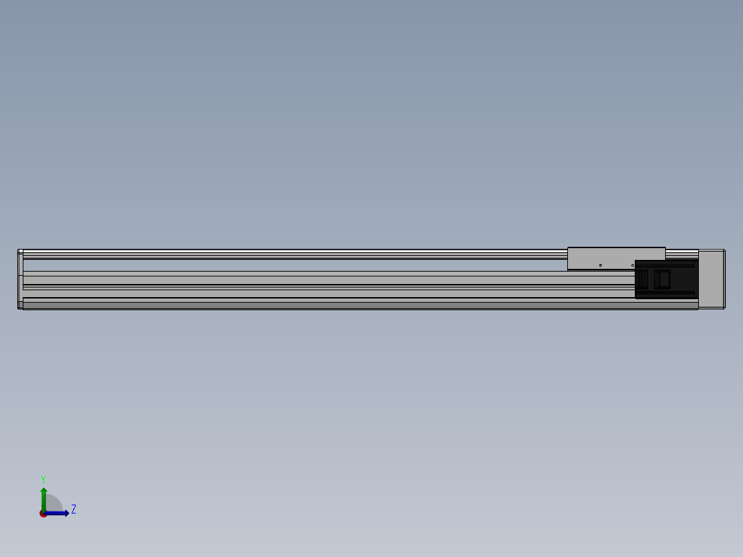 精密模组MY170-T10-800L-BR-P40B-C4-C左视图