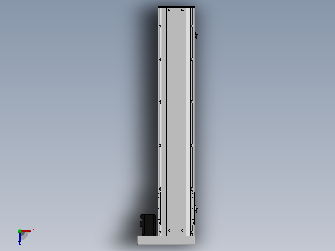 精密模组MY170-T10-800L-BR-P40B-C4-C俯视图