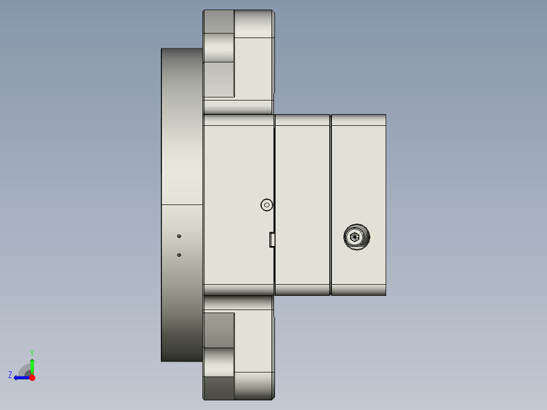 中空旋转平台KFN280-10(18)-24-110-145-M8.stp右视图