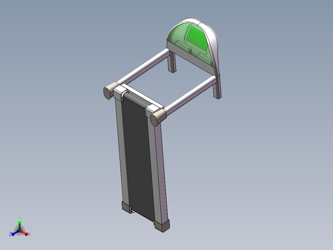 跑步机正等轴测图