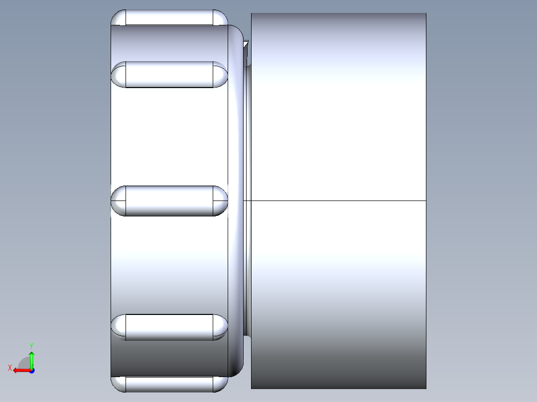 船舶管路系统S29_SeaDrainPLUS_SwivelSinkAdapter_37E176501_1-1-2in Sea Drain Plus - SwivelSinkAdapter-SpgxFPT后视图