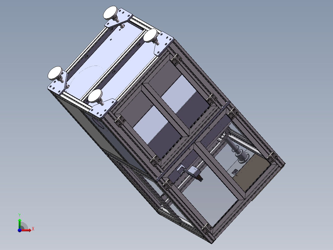 小分选机前视图
