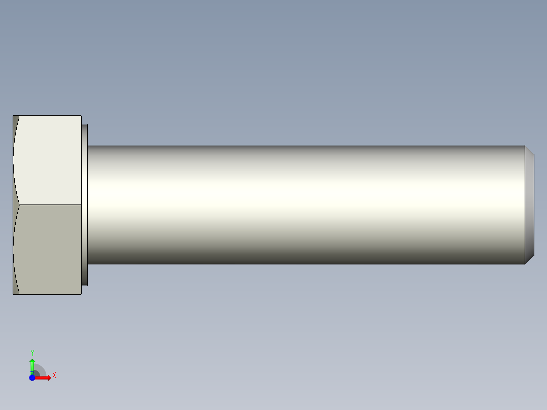 螺钉-DIN_931-M16x2x60_24.stp前视图