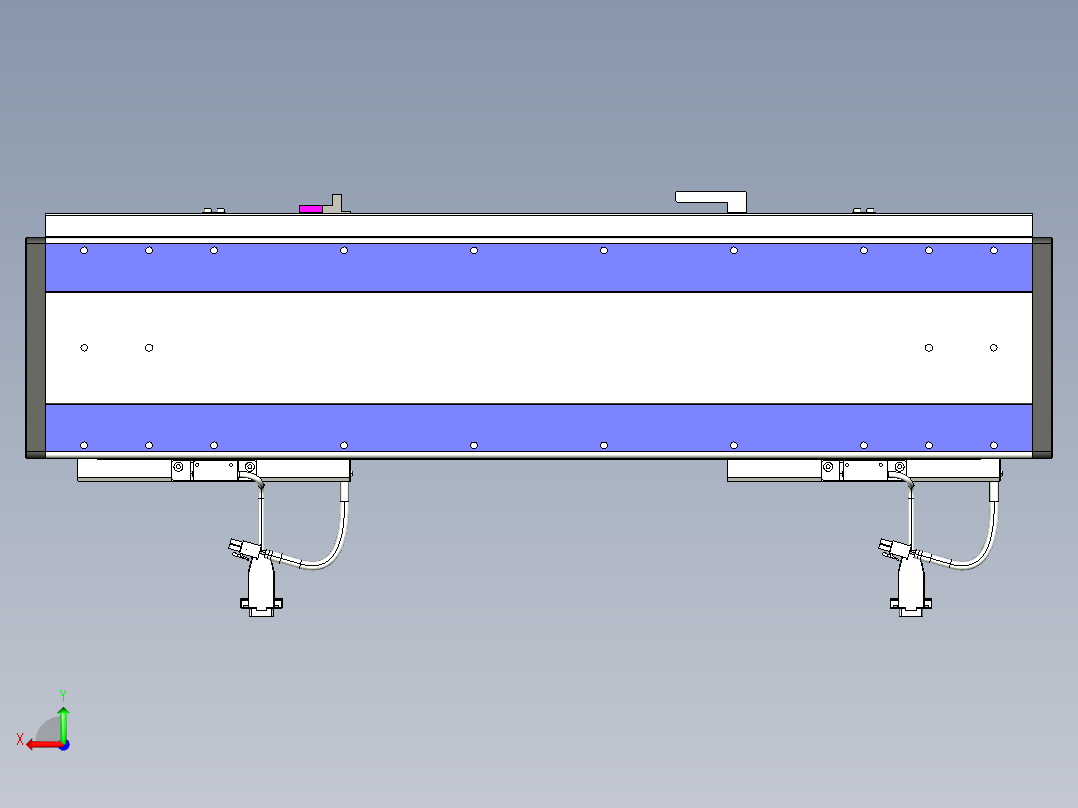 威洛博VL系列直线电机模组-2VL17E3-S250后视图