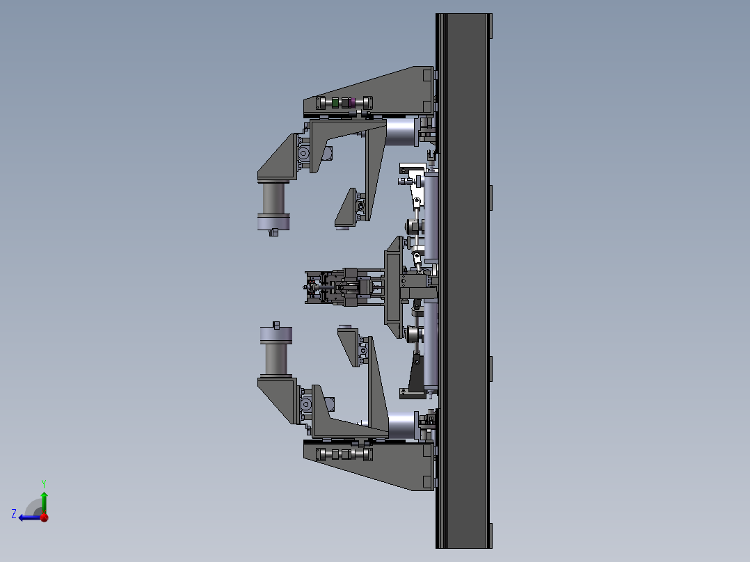 转塔工装右视图