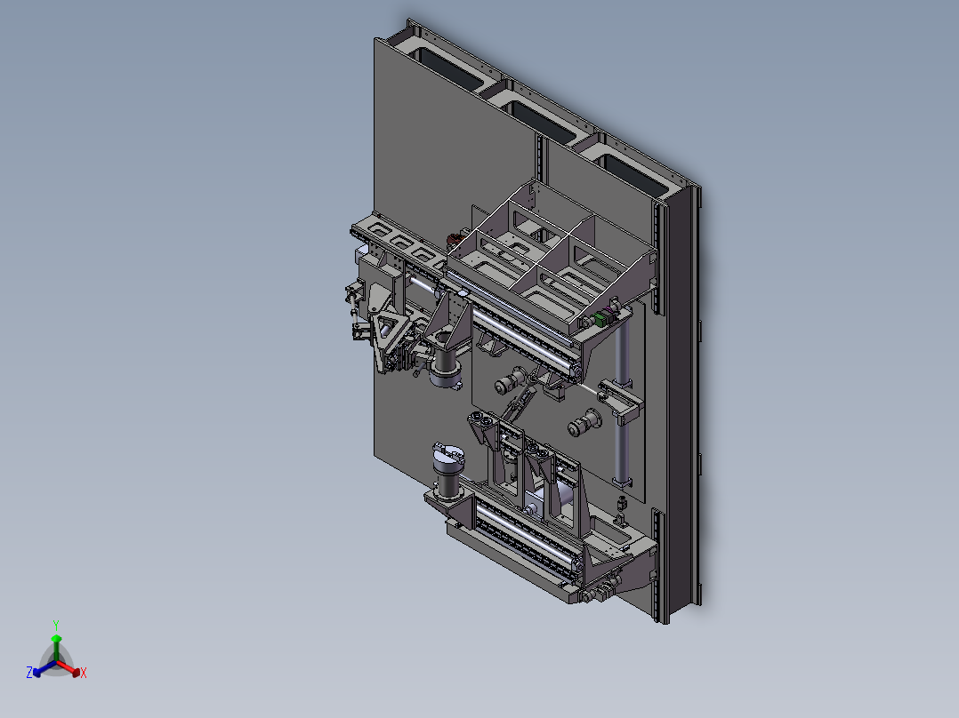 转塔工装正等轴测图