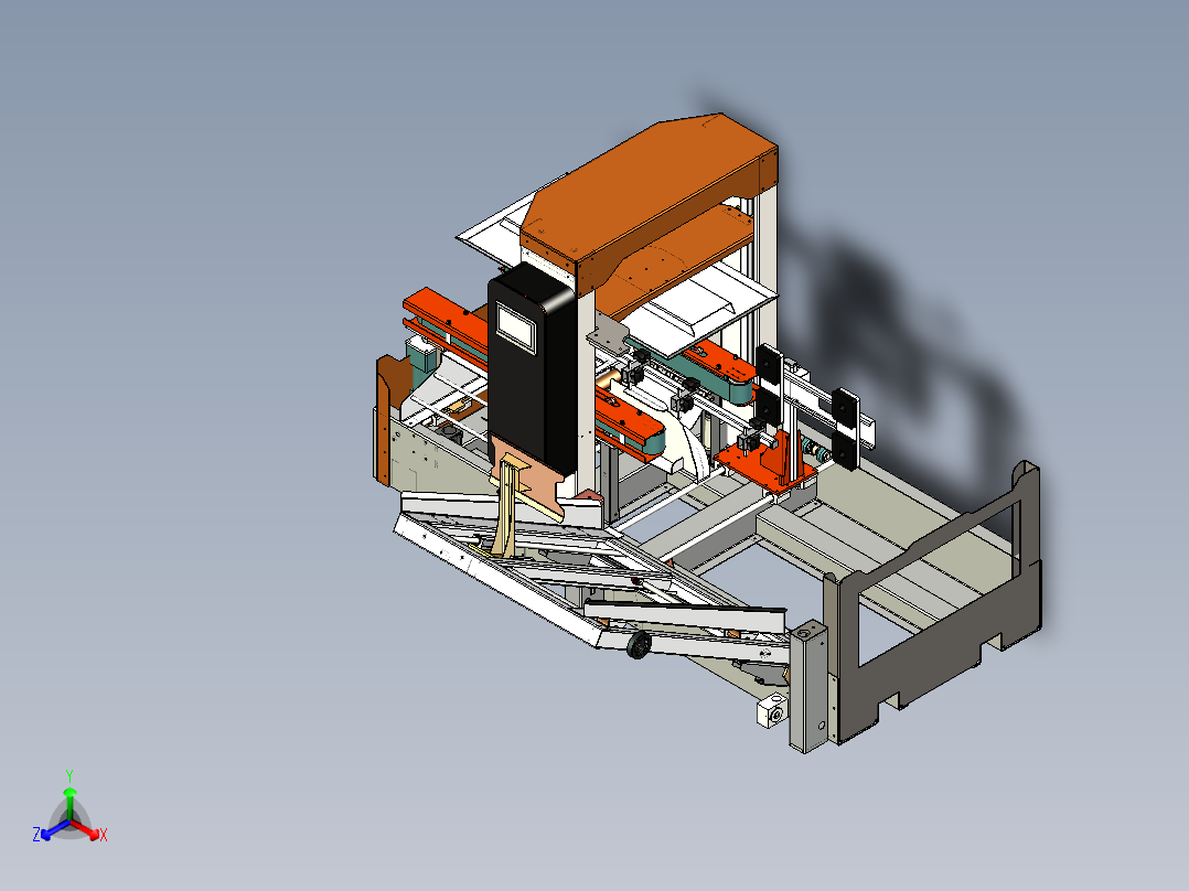 新款开箱机（proe5.0+cad）