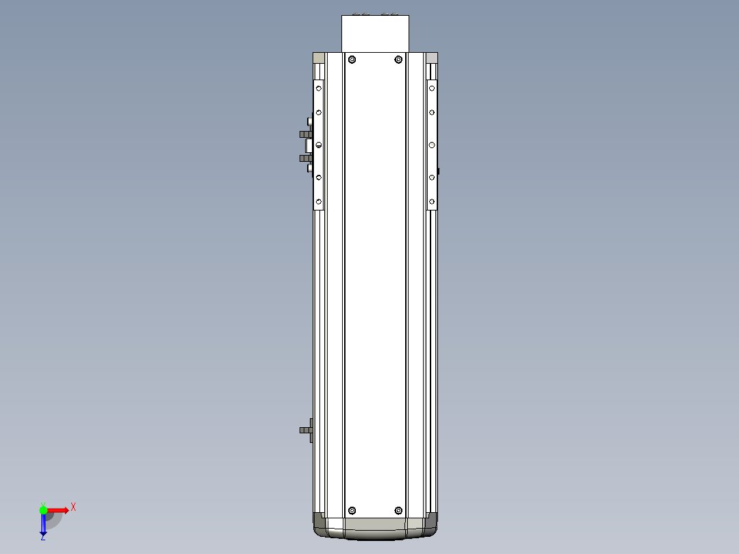 Toyo东佑达直线模组-ETH14-300-BM-200W+煞車俯视图