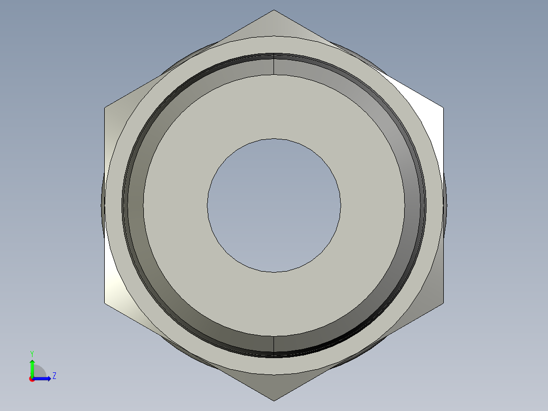 软管与硬管连接用工业通用接头0134_60_17左视图
