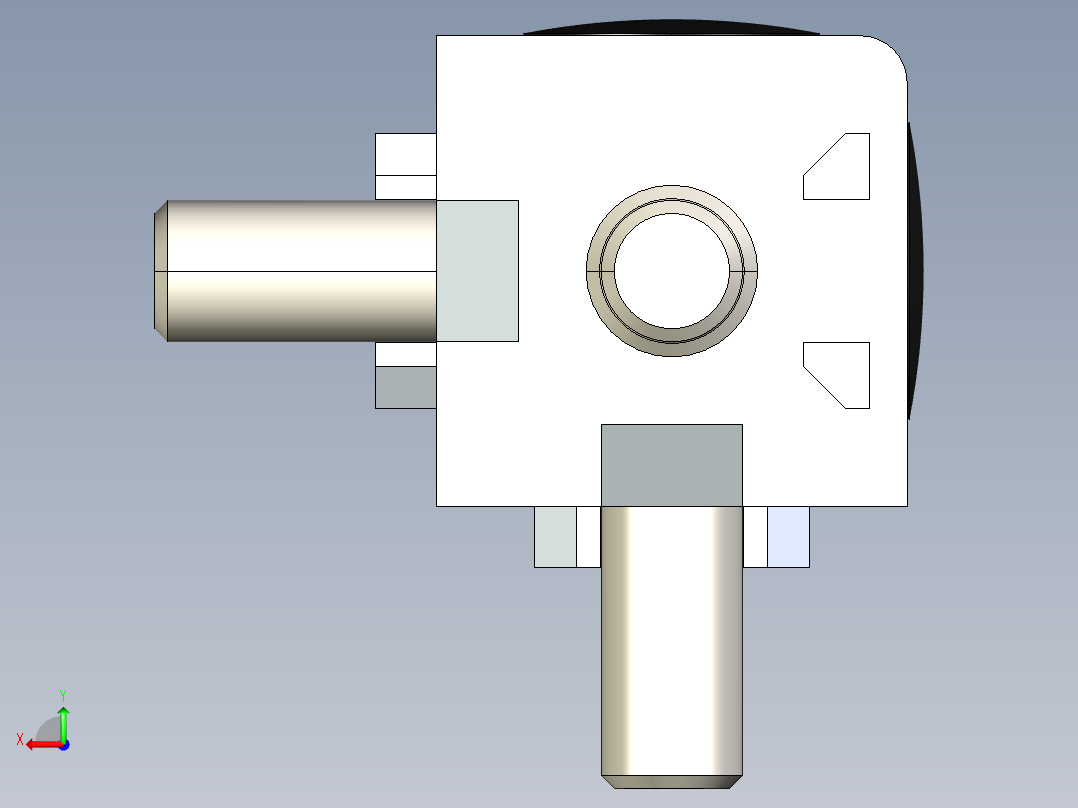 型材-BR 3D 20X20 CUBIC CONNECTOR 3842549680后视图