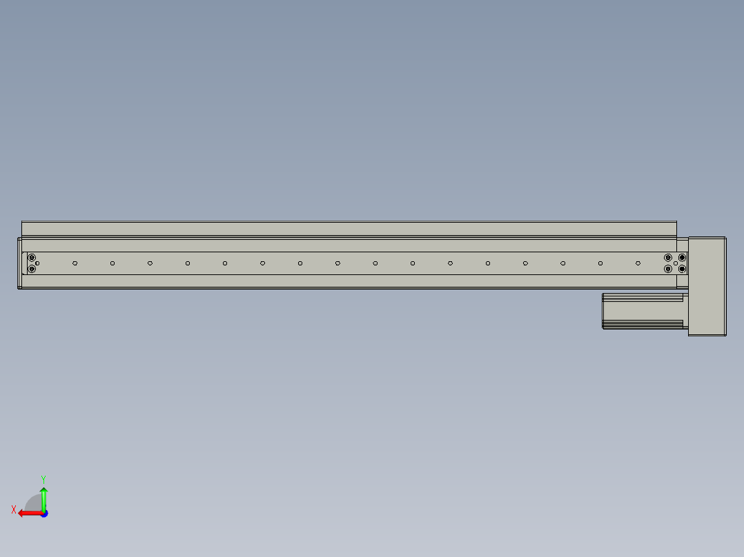 VF丝杆传动-一般环境VT5-S560-BL后视图