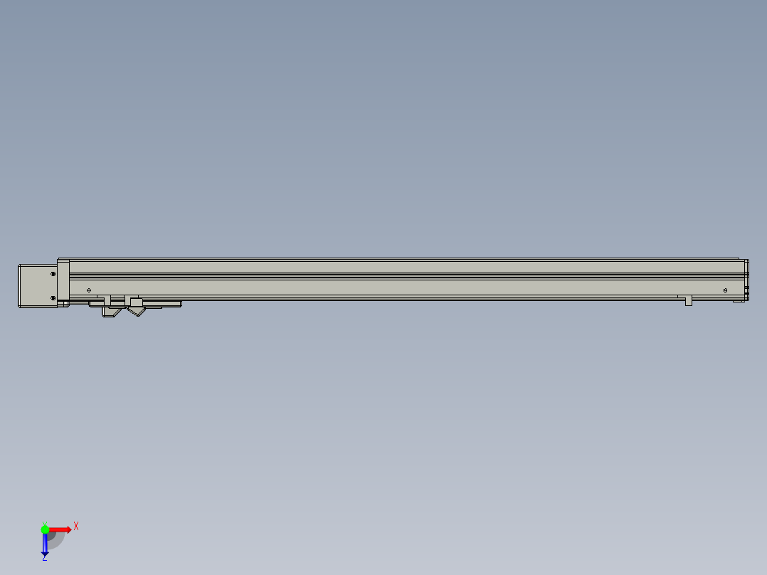 VF丝杆传动-一般环境VT5-S560-BL俯视图