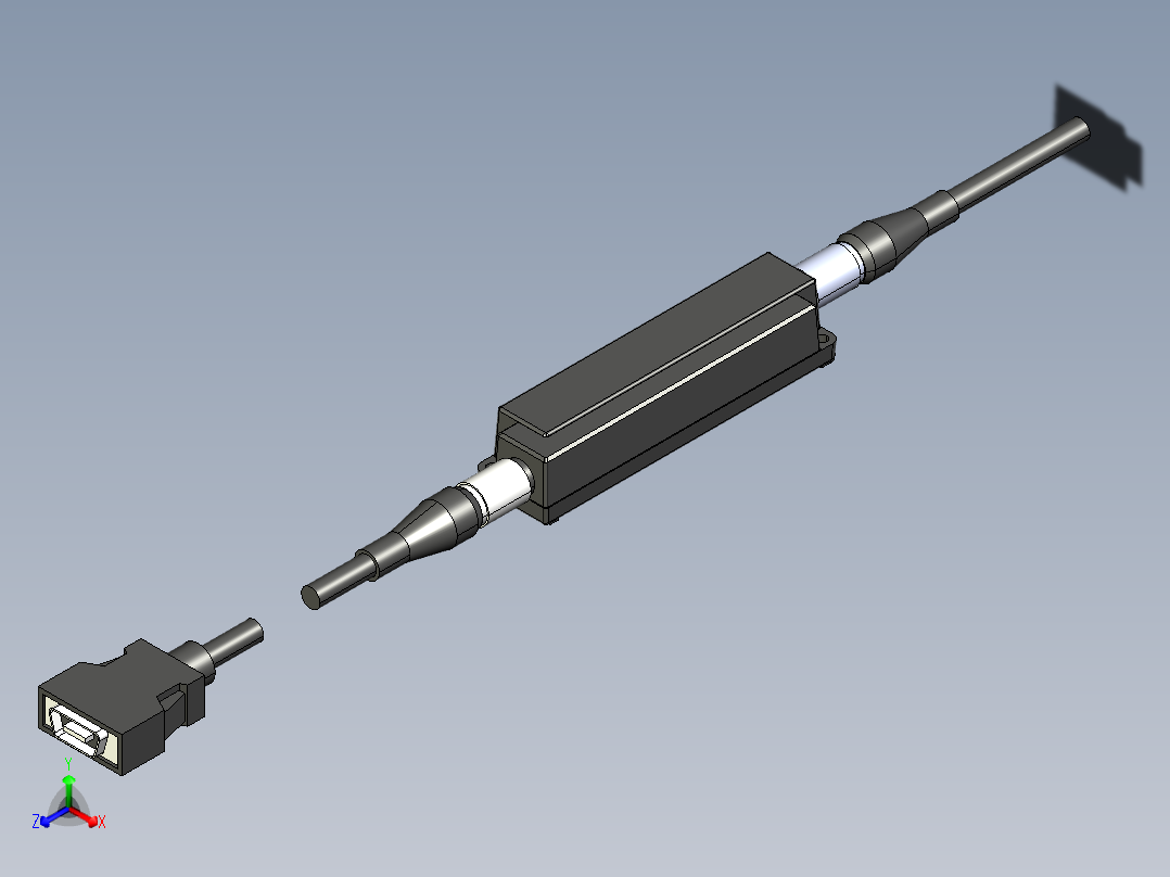 基恩士CA-CNX10U_kc图纸模型