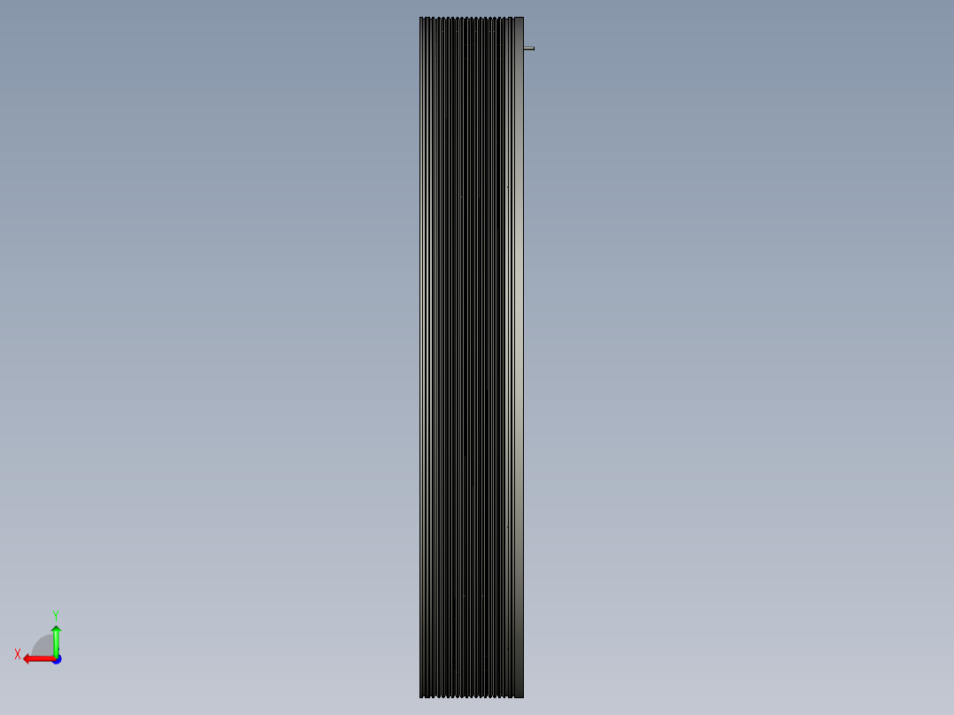 具有超高扭矩密度的TKH直接驱动扭矩马达后视图