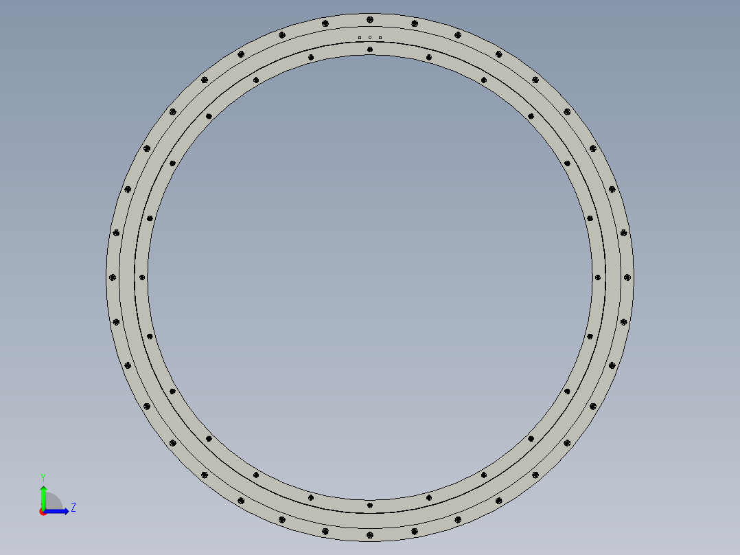 具有超高扭矩密度的TKH直接驱动扭矩马达左视图