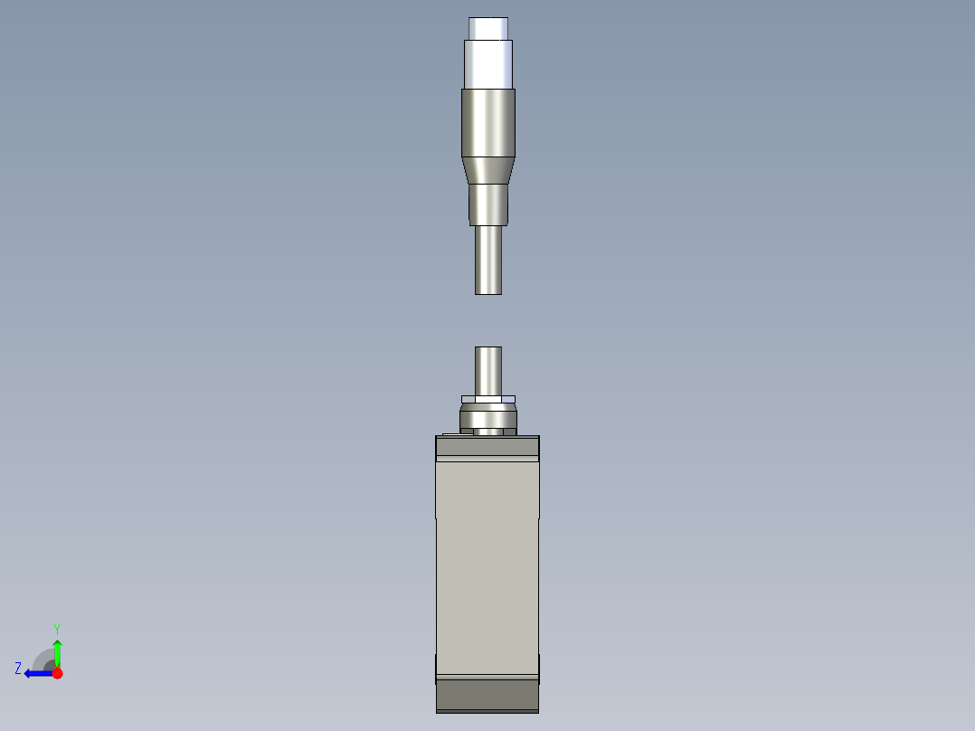 基恩士LK-H008(W)_kc图纸模型右视图