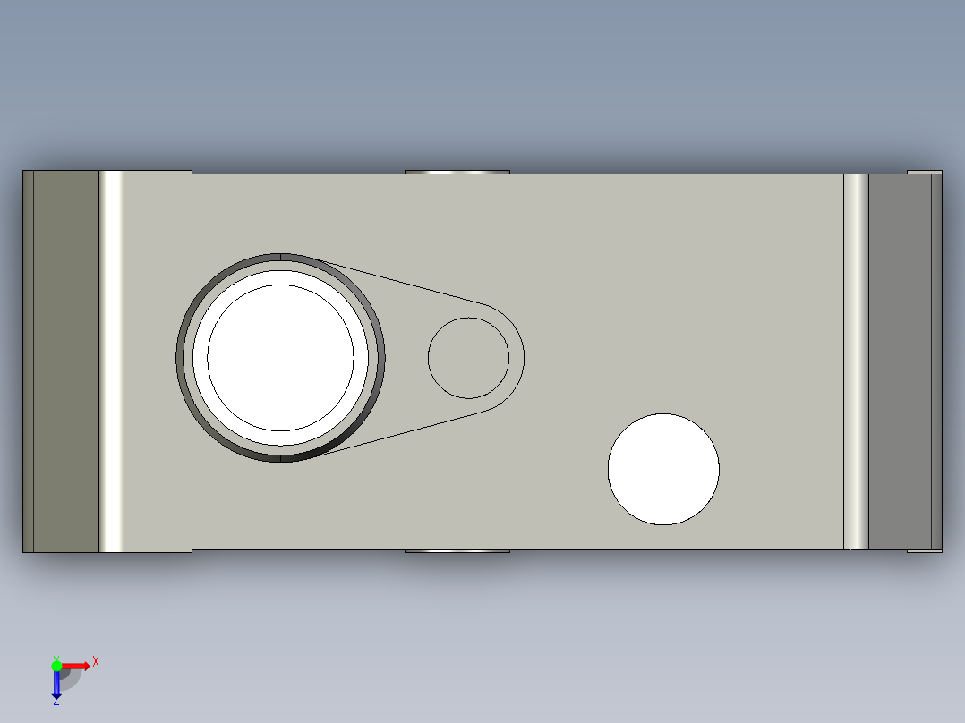 基恩士LK-H008(W)_kc图纸模型俯视图