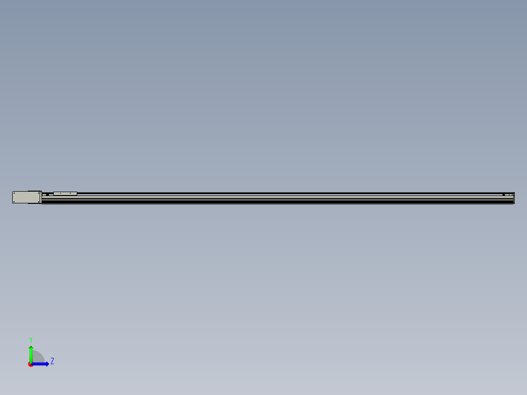 CCTL模组同步带-TL135B-BR-2600左视图