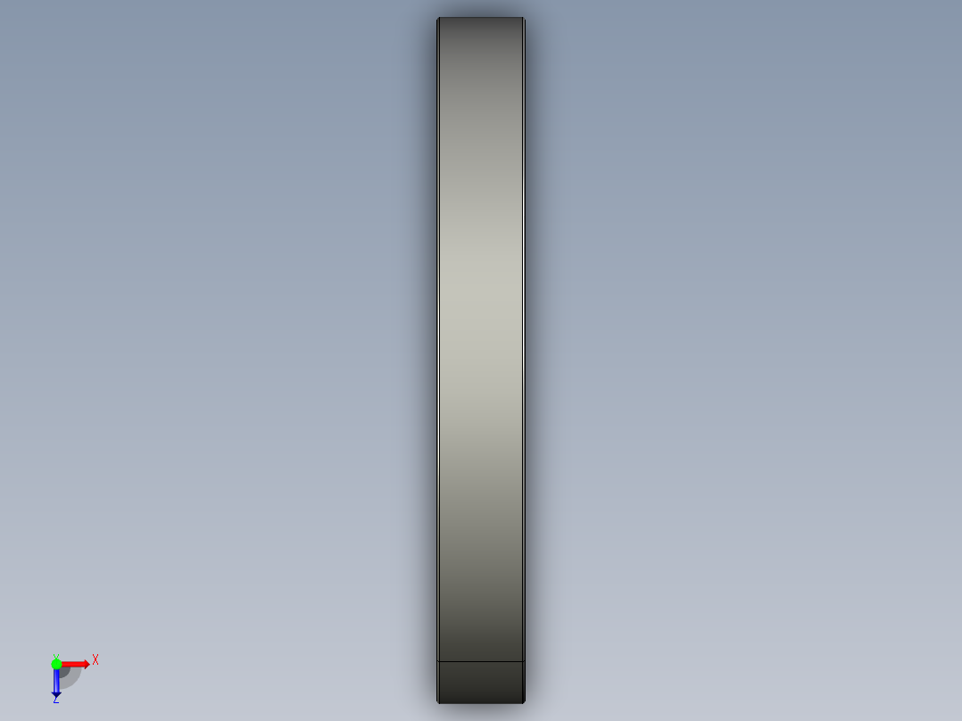 深沟球轴承61812俯视图