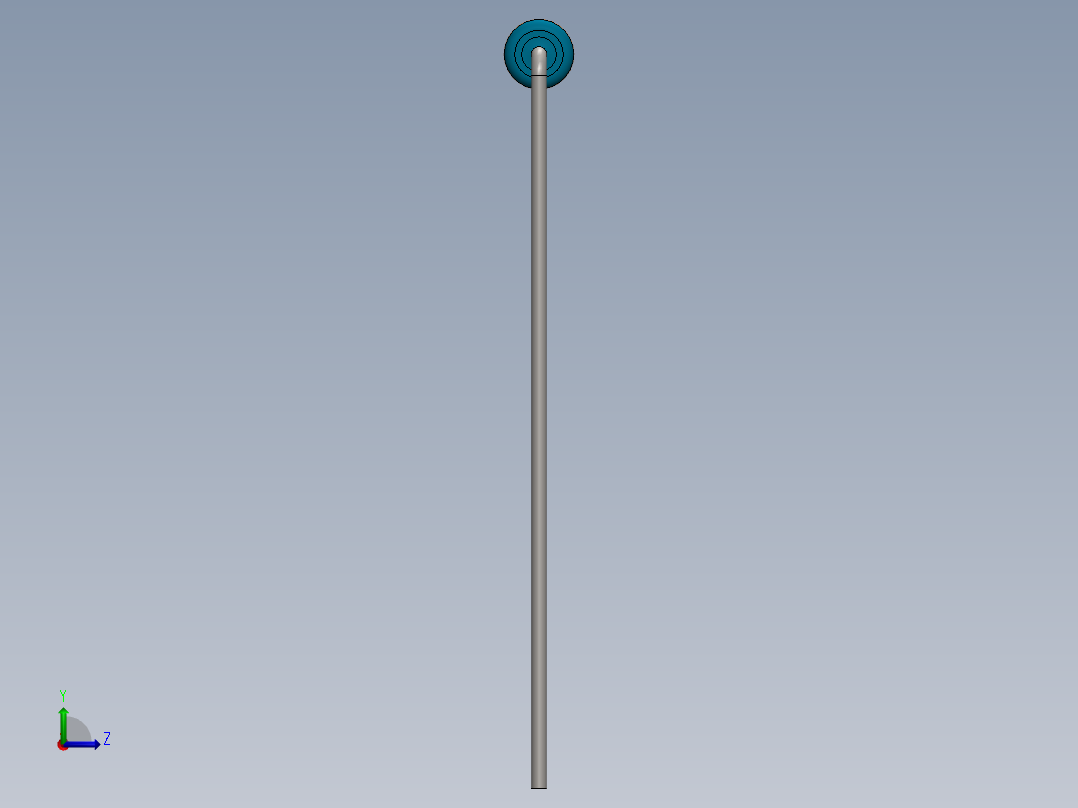 电容器 二极管 电阻器-Resistor 33K Ohm Blue左视图