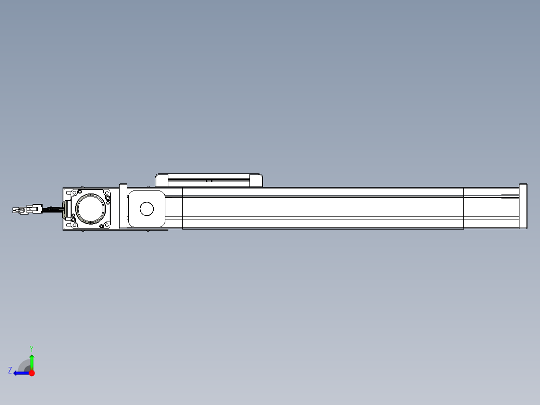 威洛博LB.GB同步带传动--欧规系列LB6A-L65-S350-BR右视图