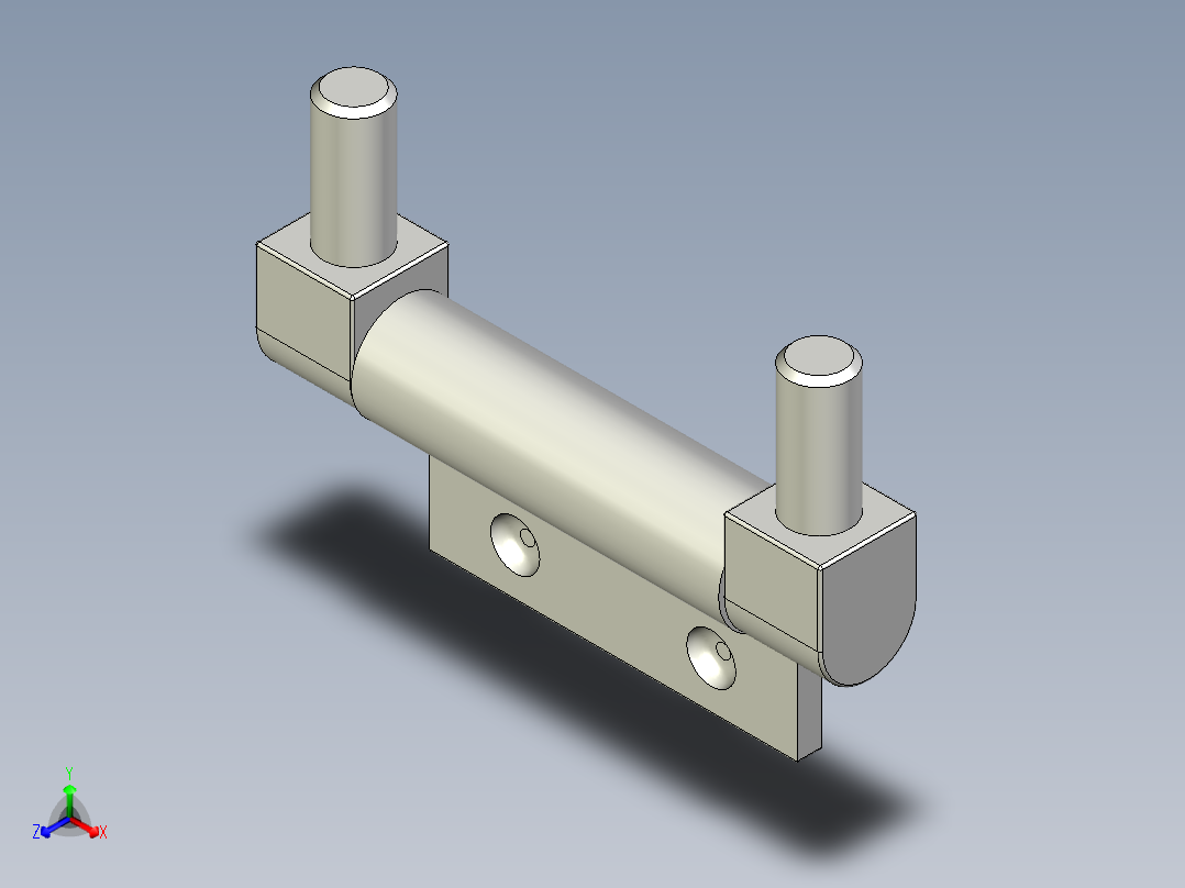 鋼製鉸鏈(焊接型)WSH-3D多系列多零件图纸模型