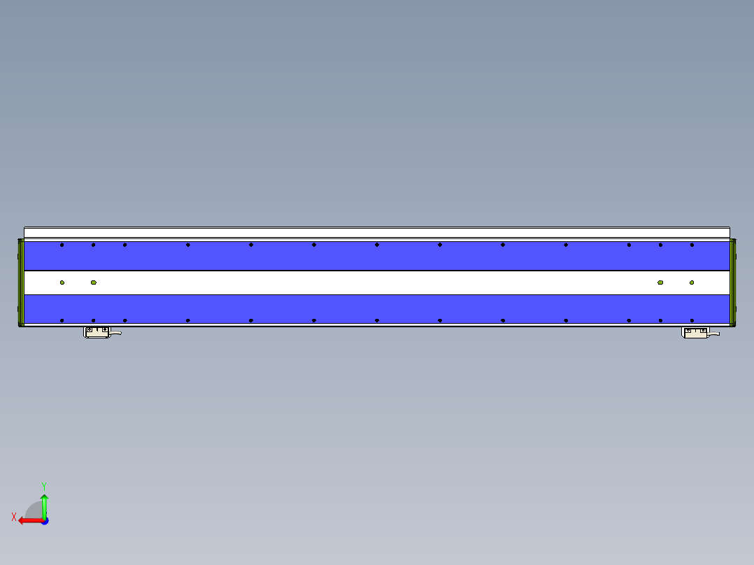 威洛博LC系列3d模型模组2LC14S1Y-S750后视图