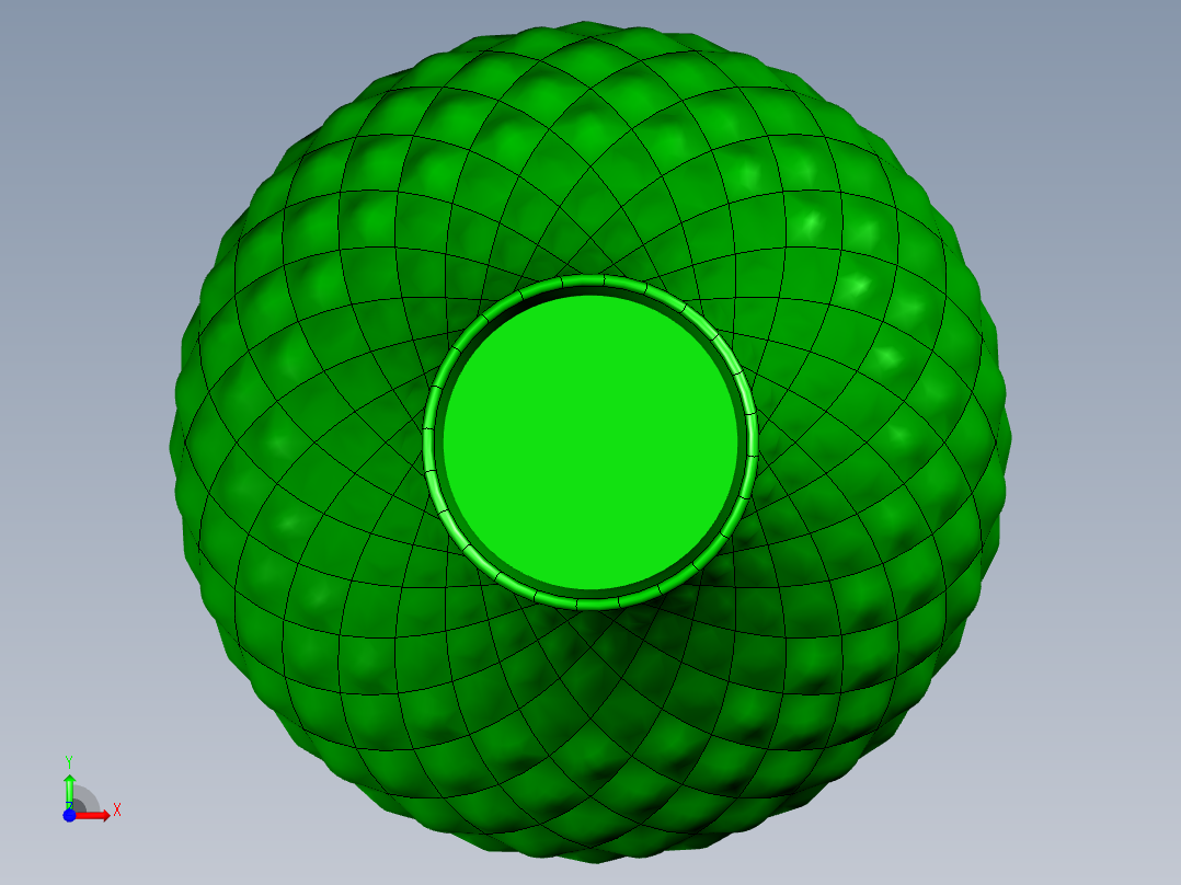 创意个性花瓶前视图