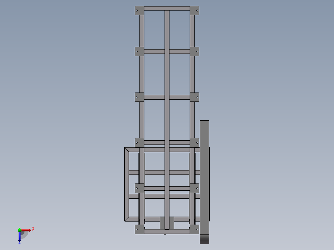 滑台 伺服滑台936244==30俯视图