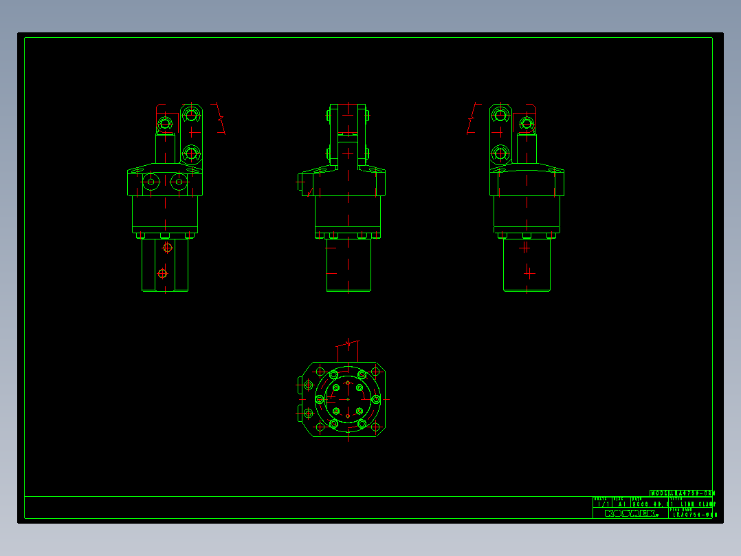 KOSMEKLKA0750-CRN_rev1多系列多零件图纸模型