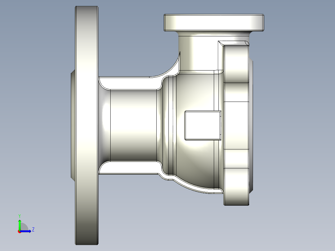 管道手动球阀-水管开关阀-手动阀门User Library-MD52C150DN20-2_MD52C150DN20.BP左视图
