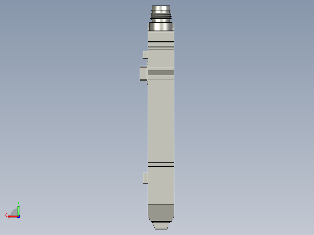 基恩士FS-V34C(P)_kc图纸模型后视图