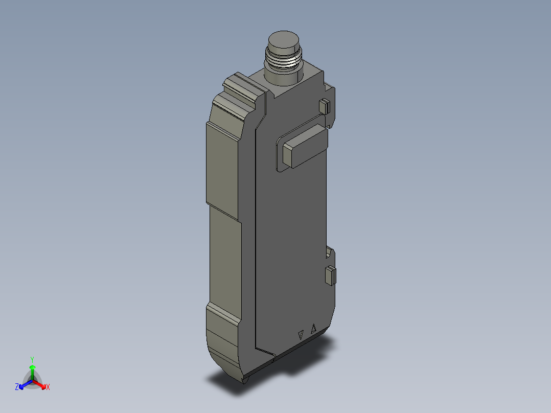 基恩士FS-V34C(P)_kc图纸模型正等轴测图