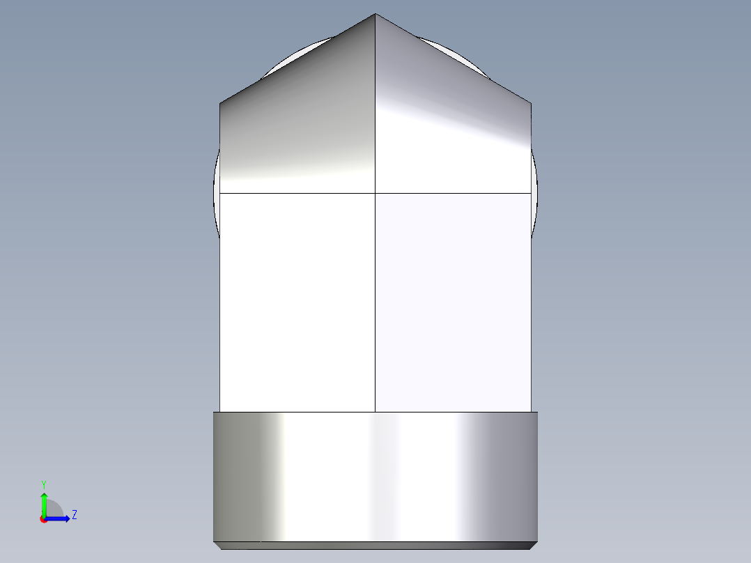 卡套式工业通用硬管接头EO_Union_elbow_W38S71X左视图