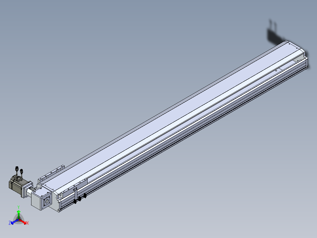 东锦同步带传动-直线滑台模组DH210B-L150-S1750-BL-P750W-C3