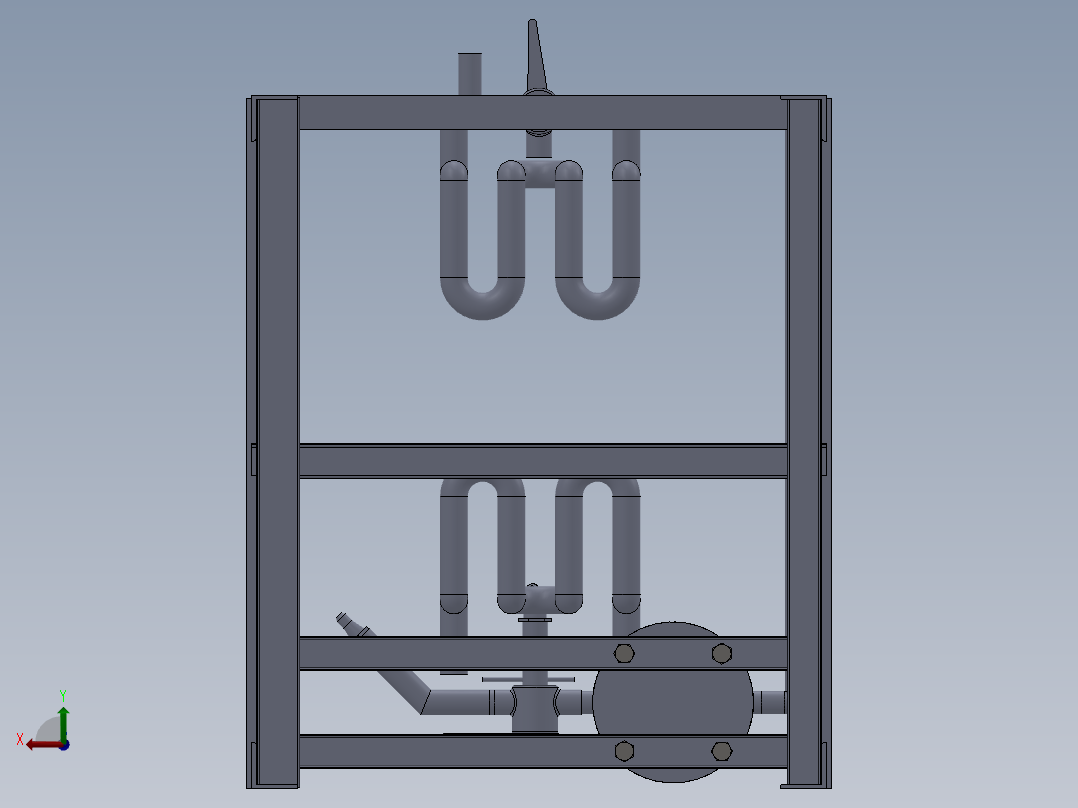 盐浴清洗实验研究及设备开发设计含SW三维图===425025==250ku后视图