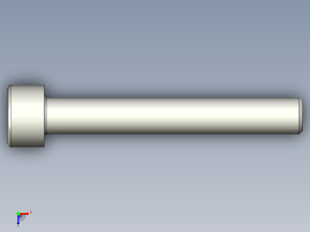 螺钉-DIN_912-M5x35.stp俯视图